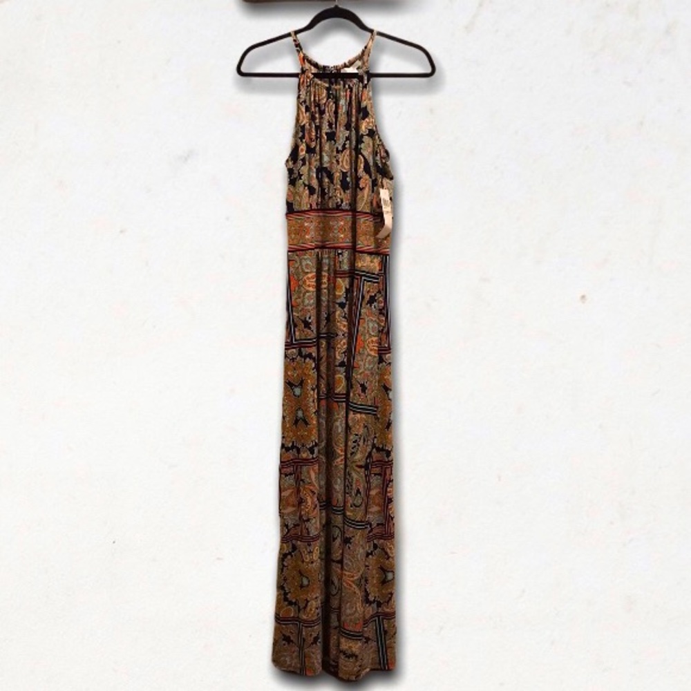 London Times Paisley Maxi Dress. Size 12.